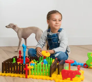 Marioinex set kockica mini farma 31kom. - Pribislavec
