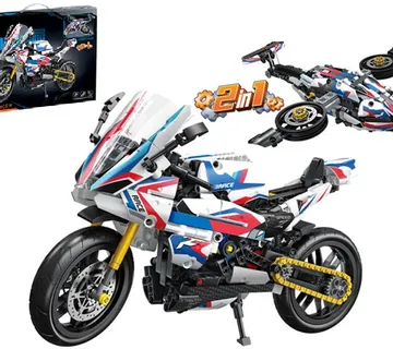 2u1 kockice za sastavljanje motora/letjelice 521kom. šareni - Pribislavec