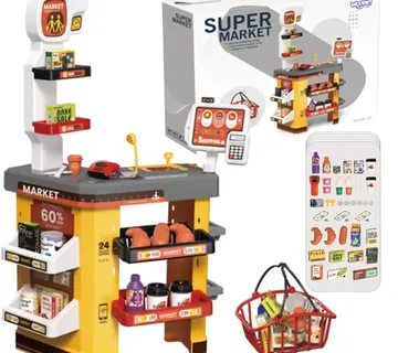 Woopie dječji moderan supermarket, narančasti - Pribislavec