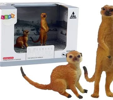 Kolekcionarske figurice merkat s bebom - Pribislavec