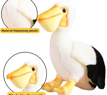 Plišana igračka pelikan 24 cm - Pribislavec