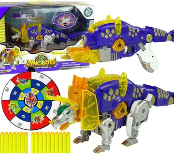 Dječji pištolj 2u1 Triceratops plavi - Pribislavec
