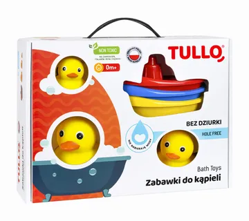 Tullo set patkica za kupanje bez rupa s čamcima 6kom. - Pribislavec