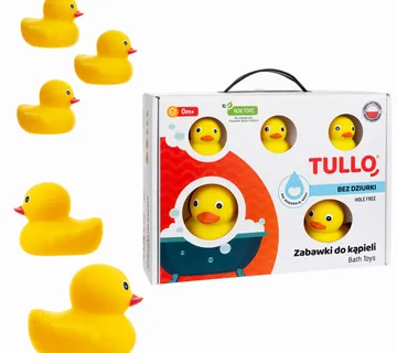 Tullo set patkica za kupanje bez rupa 5kom. žute - Pribislavec