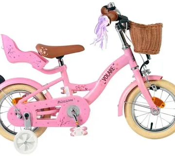 VolaVolare dječji bicikl Blossom 12″ roze boje - Pribislavec