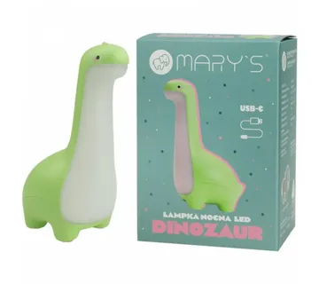 MARY'S led noćno svijetlo dinosaur, zeleni - Pribislavec