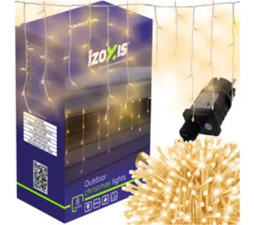 Izoxis 300 LED vanjska božićna svjetla – 15 m toplo bijela - Pribislavec