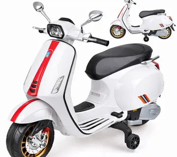 VESPA skuter s baterijom za djecu melodije PA0344 - Pribislavec