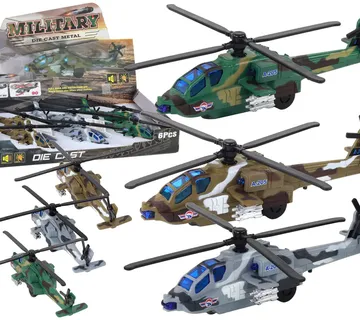 Set aluminijskih vojnih helikoptera - Pribislavec