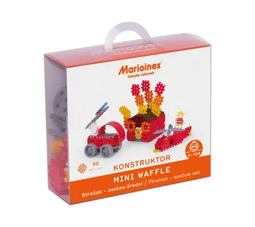 Marioinex set Waffle kockica vatrogasac 90kom. - Pribislavec