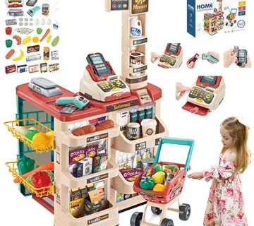 Woopie supermarket s kolicima 48 el. - Pribislavec