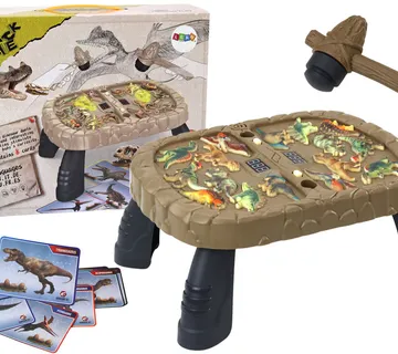 Arkadna igra Whac-a-mole na stolu s dinosaurima - Pribislavec