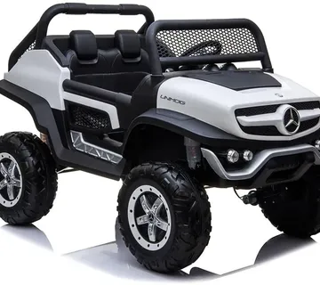 Mercedes Unimog - automobil na akumulator, bijeli 4x4 - Pribislavec