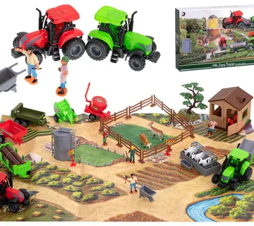 Veliki set farma sa životinjama i strojevima 49kom. - Pribislavec