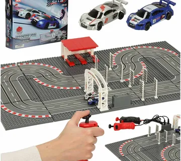 Trkaća staza za policijski automobil 64x38,5 cm - Pribislavec