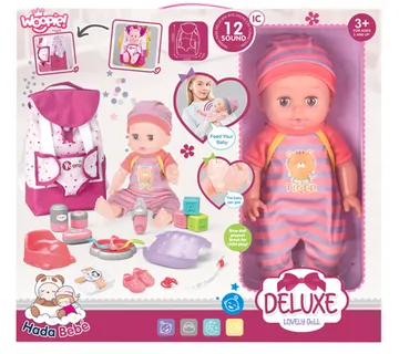 Woopie Royal lutka beba s opremom, set od 19 komada - Pribislavec