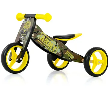 Dječji bicikl bez pedala 2u1 Jake Army - Pribislavec