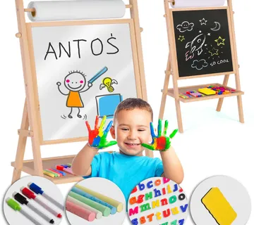 Ricokids višenamjenska ploča za djecu 80 x 40 x 28 cm - Pribislavec