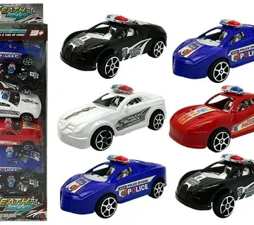 Set policijskih automobila - 6 kom - Pribislavec