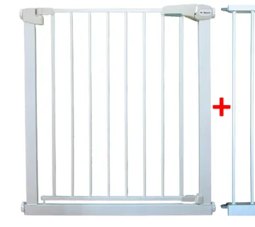 Zaštitna ograda za djecu S1 bijela 79-94 cm - Pribislavec