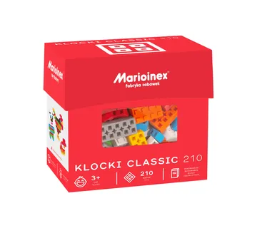Marioinex set Classic kockica 210kom. - Pribislavec