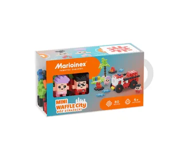 Marioinex set mini Waffle kockica vatrogasci 80kom. - Pribislavec