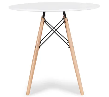 Okrugli stol bijeli 80cm - Pribislavec