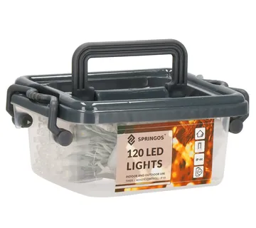 LED lampice – 120 lampica, hladno bijela - Pribislavec