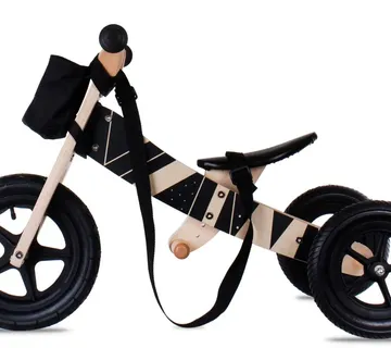 Dječji tricikl 2u1 Twist Plus Samoa Black Edition - Pribislavec
