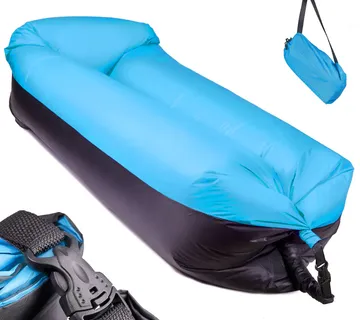 Fotelja na napuhavanje Lazy bag 185x70cm plava - Pribislavec