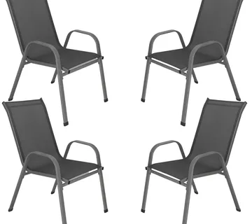 Vrtna stolica 73 x 55,5 x 93 cm 4 komada - Pribislavec