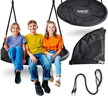 Neo-sport ns-103 ljuljačka rodino gnijezdo, 110 cm, crna - Pribislavec