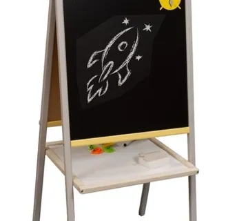 Dvostrana drvena magnetna ploča, pastelna, papir - Pribislavec
