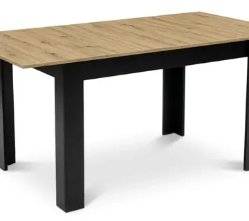 Pravokutni rastezljivi stol 120–160 × 80 cm za kuhinju i blagovaonicu, za 4–6 osoba, artisan hrast - Pribislavec