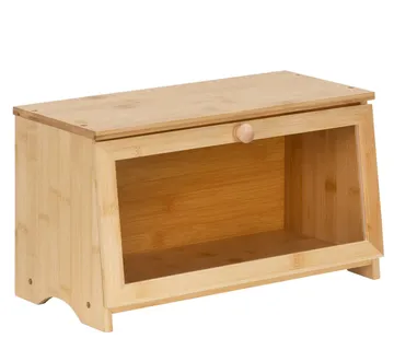 Posuda za kruh 40 x 21 x 23 cm prirodni bambus - Pribislavec