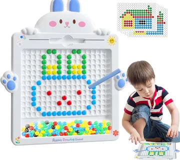 Woopie magnetna ploča Montessori MagPad - bijeli zeko - Pribislavec