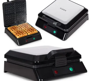 KADEN aparat za vafle za 4 velika vafla – neprianjajući premaz, 1080–1300 W - Pribislavec