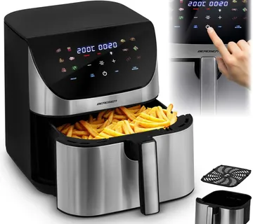 Berdsen friteza na vrući zrak 1700 W, 8 l, crna - Pribislavec