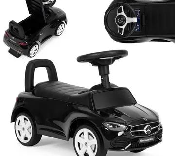 Dječja interaktivna guralica Mercedes C klasa crna - Pribislavec