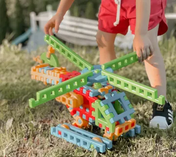 Marioinex set Waffle kockica helikopter 94kom. - Pribislavec