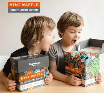 Marioinex set Waffle kockica konstruktor ekspert 301kom. - Pribislavec