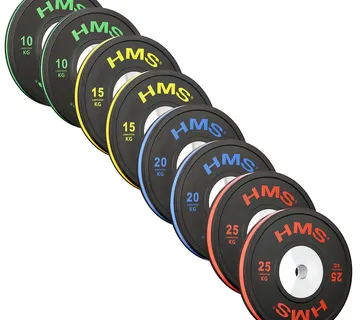 Btbr olimpijski plošče - set branika (10 kg, 15 kg, 20 kg, 25 kg) - Pribislavec
