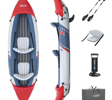 Kajak na napuhavanje lite rapid x2 321 x 88 cm bestway 65077 - Pribislavec