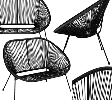 Vrtna garnitura 114 x 82 x 87 cm - Pribislavec