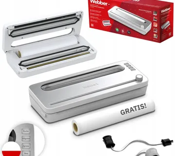 Vakuumski zavarivač hrane 120 W – bijeli, s dodacima - Pribislavec