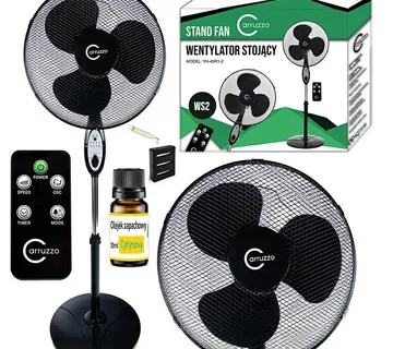 Veliki stojeći ventilator s daljinskim upravljačem - Pribislavec