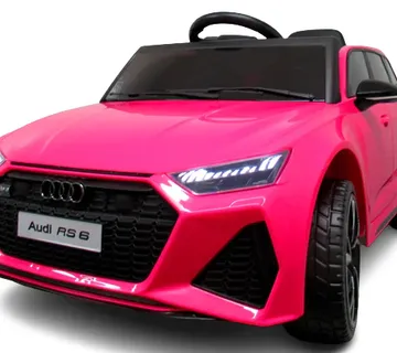 AUDI RS6 GT PINK EVA Kožni daljinski upravljač za automobil na baterije - Pribislavec