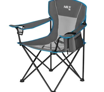 Siva kamperska stolica Nils Camp - Pribislavec