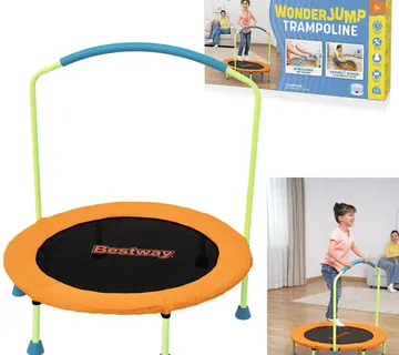 Bestway Wonderjump trampolin s ručkom za unutarnju/vanjsku upotrebu 91x96 cm 59100 - Pribislavec