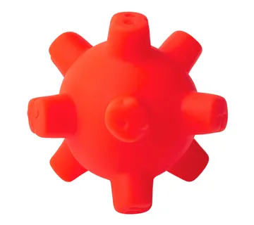 Tullo loptica grickalica za pse 8,8cm crvena - Pribislavec